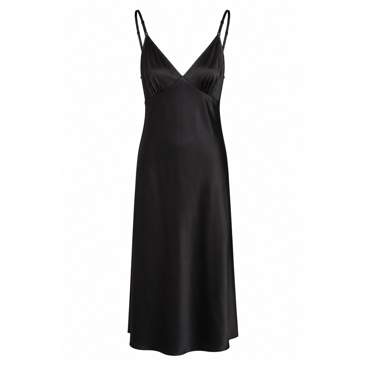 Song Of Style Slip Dress M Whimsigoth Satin Midi Quiet Luxury Minimalist Chic